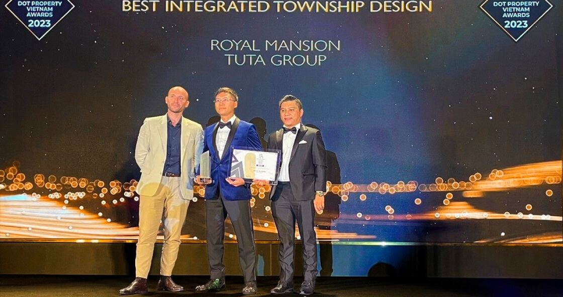 ROYAL MANSION ĐƯỢC TRAO TẶNG GIẢI THƯỞNG DANH GIÁ: KHU ĐÔ THỊ TÍCH HỢP CÓ THIẾT KẾ KIẾN TRÚC ĐẸP NHẤT VIỆT NAM